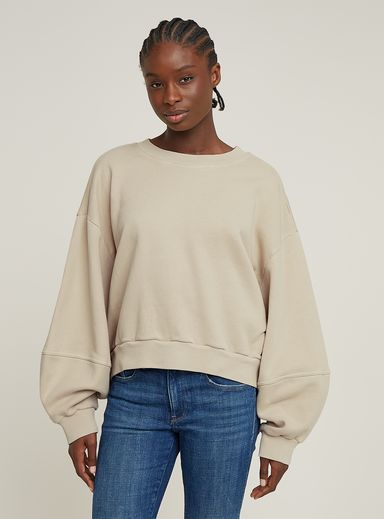 Overdyed Big Sleeve Oversized Sweater